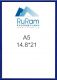 Рамка Nielsen алюминий 14.8x21 (А5) синий №2